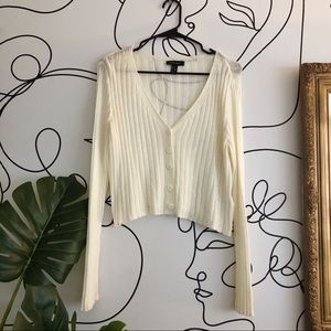 ASOS New Look White Knit Sweater